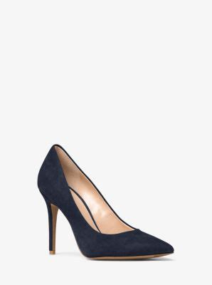 claire suede pump michael kors|MICHAEL Michael Kors Claire Flex Mary Jane Pumps .